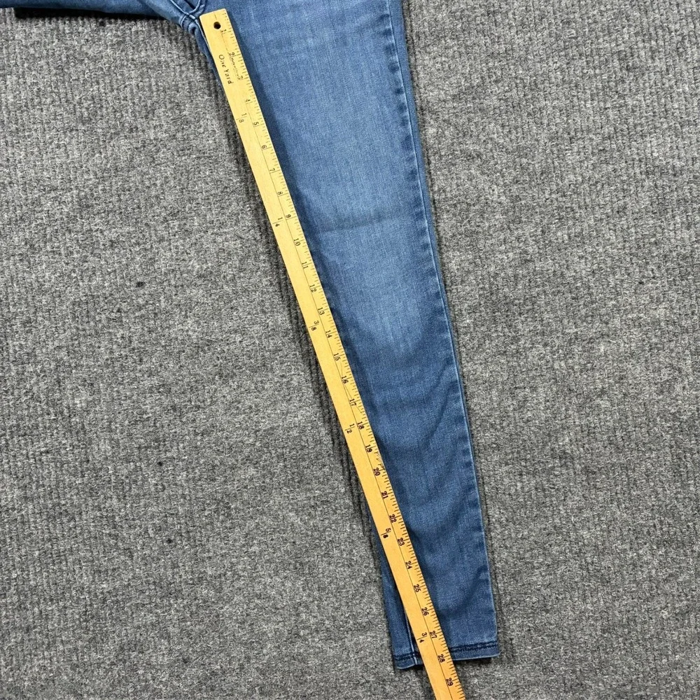 Old Navy 360 Stretch Ballerina Jeggings Girls Size 16‎ Blue Denim Built In Tough